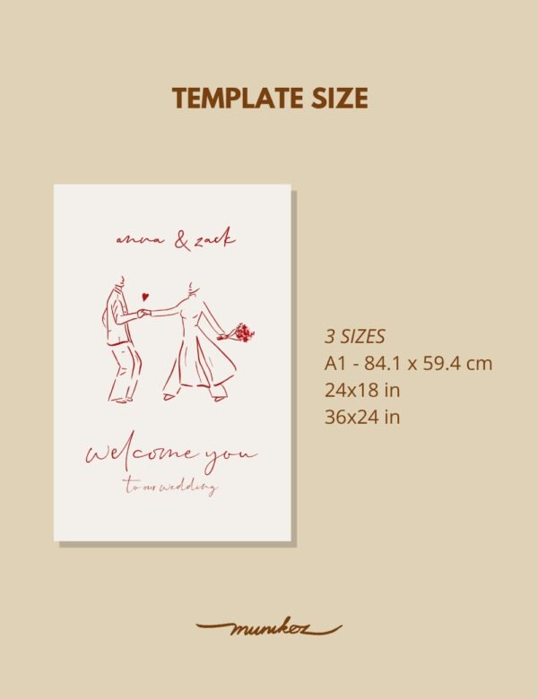 size of vietnamese bride dancing in ao dai illustration on welcome sign template