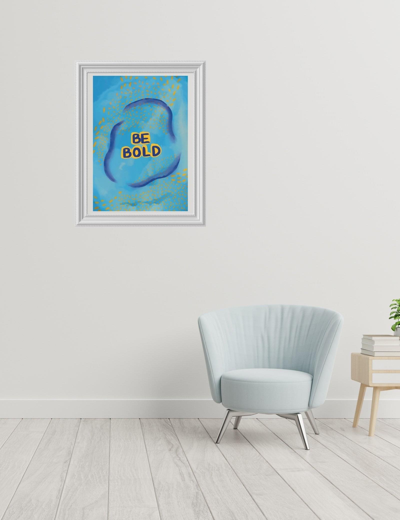 be-bold-art-print-hand-painted-munikoz