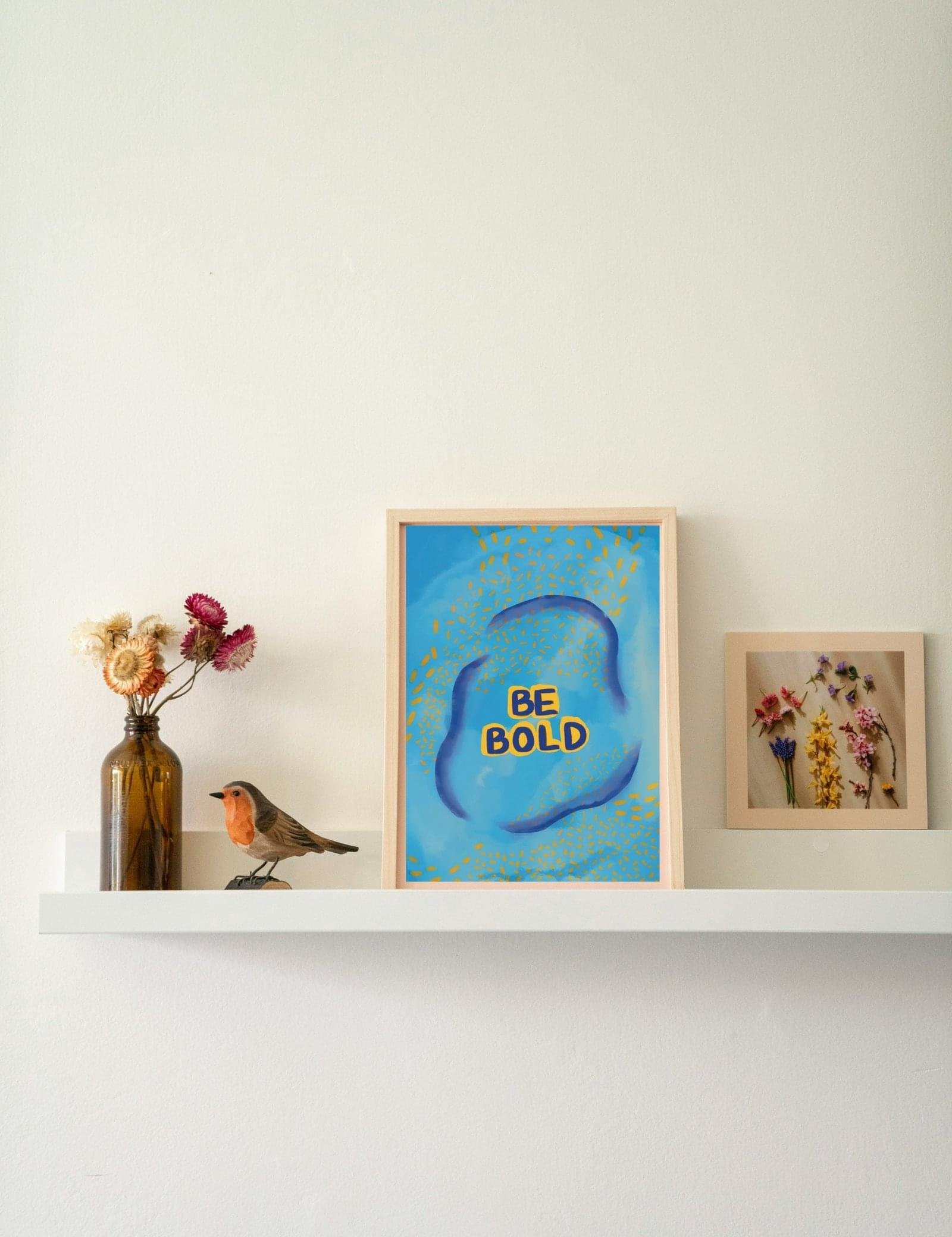 be-bold-art-print-hand-painted-munikoz