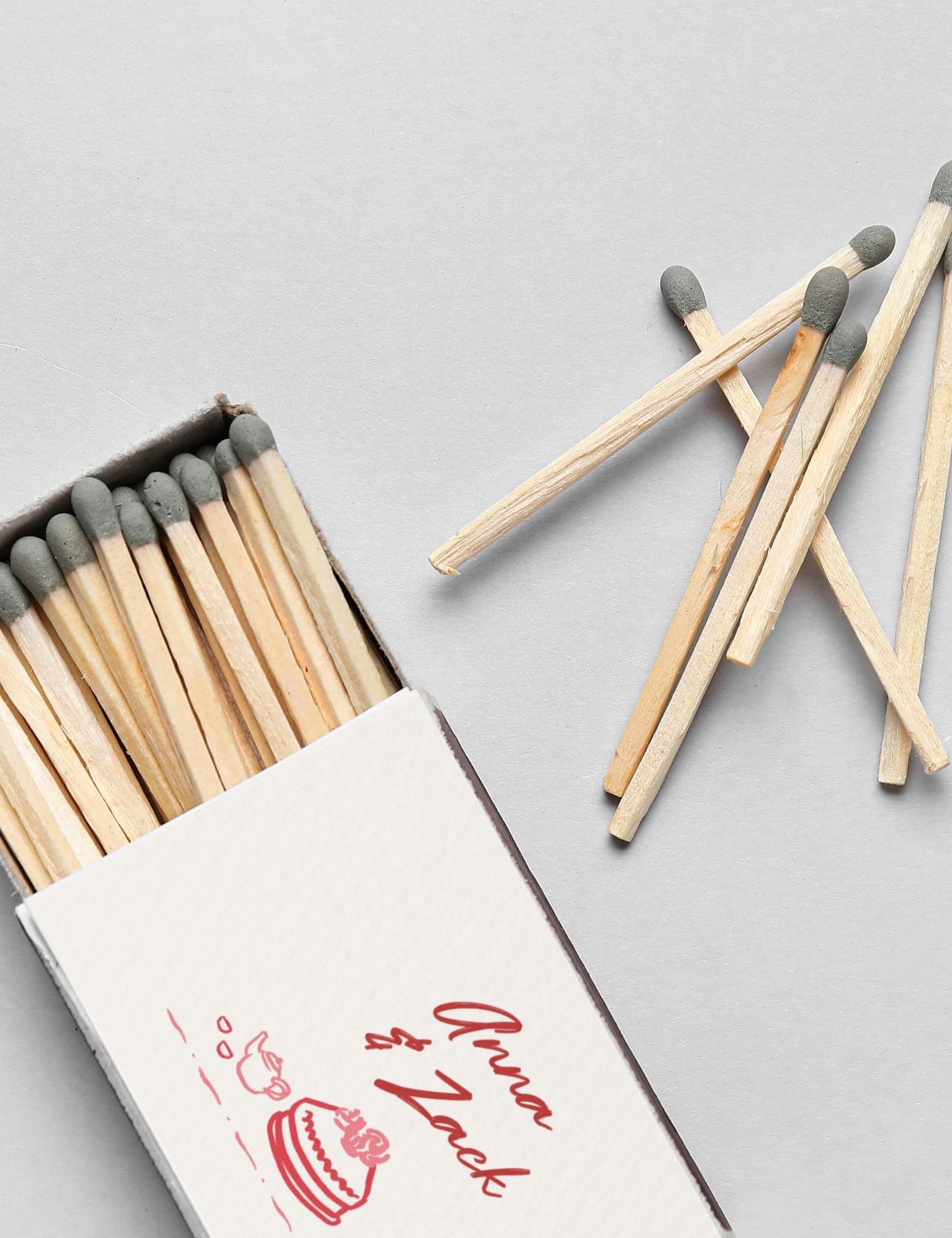 vietnamese traditional wedding items on matchbox